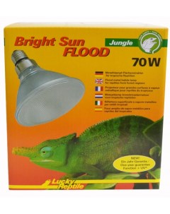 Ультрафиолетовая лампа для террариума Bright Sun UV FLOOD Jungle 70 Вт Lucky reptile