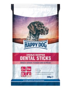 Лакомство для собак Зубные палочки Мясо Злаки 180г Happy dog
