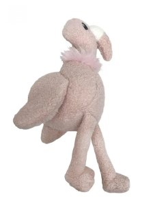 Игрушка для собак Фламинго 35 см розовый Tufflove