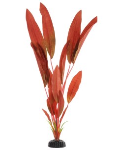 Искусственное растение для аквариума Криптокорина красная Plant 049 50 см шелк Barbus
