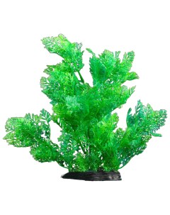 Искусственное растение для аквариума зеленое 280 мм Пижон аква