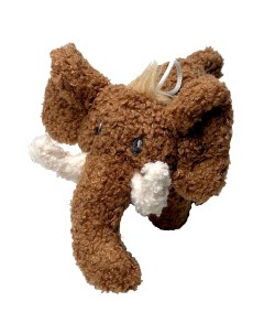 Игрушка для собак Мамонт 27 см коричневый Tufflove