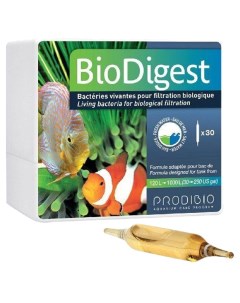 Бактерии для аквариума BIO DIGEST 30шт Prodibio
