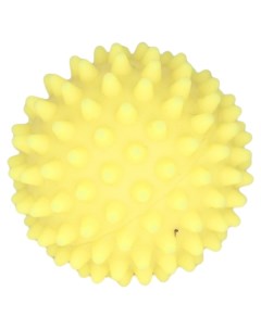 Игрушка для собак Мяч массажный 1 винил желтый 5 5 см Зооник