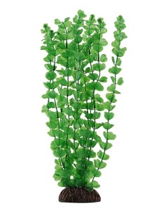 Искусственное растение для аквариума бакопа зеленая 10 см пластик керамика Laguna