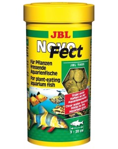 Корм для растительноядных рыб NovoFect таблетки 100 мл Jbl