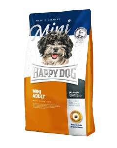 Сухой корм для собак Supreme Fit Well Mini для мелких пород птица 1кг Happy dog