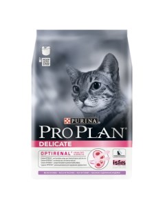 Сухой корм для кошек Delicate Optirenal индейка 1 5кг Pro plan
