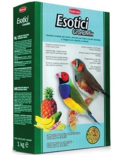 Сухой корм для экзотических птиц Grandmix Esotici 1 кг Padovan