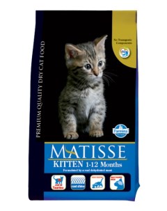 Сухой корм для котят Matisse Kitten курица 10кг Farmina