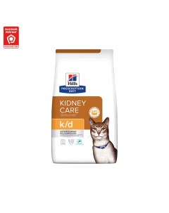 Сухой корм для кошек Prescription Diet Kidney Care при патологии почек тунец 1 5кг Hill`s