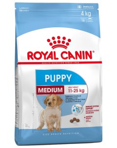 Сухой корм для щенков Puppy Medium птица рис 3кг Royal canin
