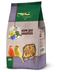 Сухой корм для канареек 450 г Триол