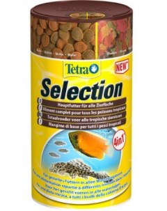 Корм для рыб Selection хлопья чипсы гранулы 100 мл Tetra