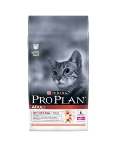 Сухой корм для кошек Adult Optirenal лосось 1 5кг Pro plan