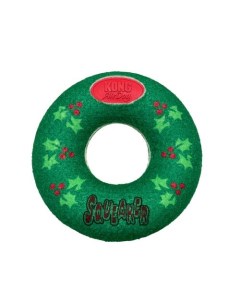 Мягкая игрушка для собак Holiday Air Пончик зеленый 12 см Kong