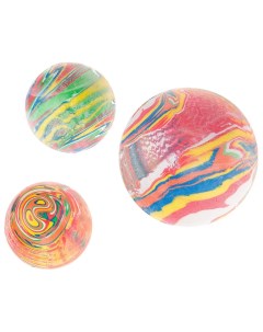 Апорт для собак Мяч резиновый мягкий разноцветный длина 7 см Ferplast