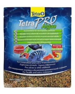 Корм для рыб PRO Algae растительный чипсы 12 г Tetra
