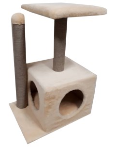 Комплекс для кошек Лион с когтеточками 30 х 40 х 60 см Клампи