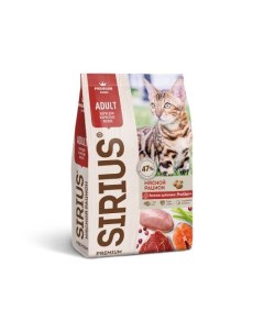 Сухой корм для кошек мясной рацион 0 4кг Сириус