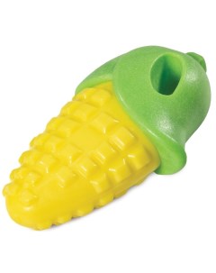 Мягкая игрушка для собак Кукуруза желтый 13 см Триол