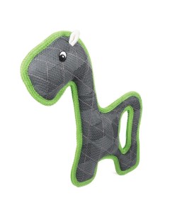 Мягкая игрушка для собак Дино серый зеленый 5 см Триол