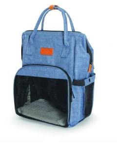 Рюкзак для кошек и собак 24x27x42см голубой Camon