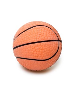 Игрушка для собак из пенорезины Мяч баскетбольный оранжевый 6см Duvo+