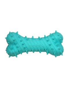 Игрушка для щенков Puppy Bone хрустящая жевательная косточка арахис голубой Playology