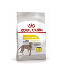 Сухой корм для собак Maxi Dermacomfort при раздражениях кожи и зуде 10 кг Royal canin
