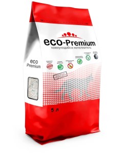 Комкующийся наполнитель ECO Premium Blue древесный 5 л 1 9 кг Eco-premium