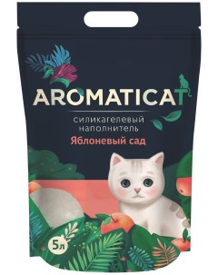 Впитывающий наполнитель Яблоневый сад силикагелевый 5 л Aromaticat