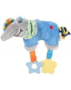 Мягкая игрушка для собак Слон голубой 20 см Zolux