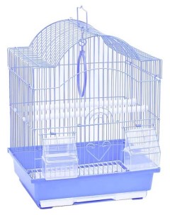 Клетка для птиц укомплектованная 30 х 23 х 39 см N1