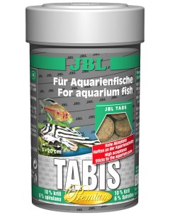 Корм для рыб Tabis таблетки 100 мл Jbl