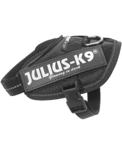 Шлейка для собак IDC Powerharness Mini полиэстер черный 49 67см 7 15кг Julius-k9