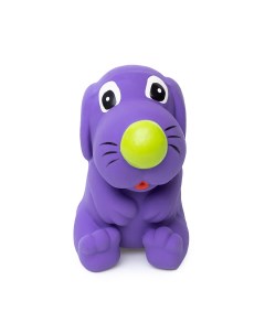 Игрушка для собак Сидящий песик латексная фиолетовый 8 5 см Duvo+