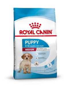 Сухой корм для щенков Medium Puppy для средних пород 14 кг Royal canin