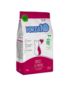 Сухой корм для кошек Cat Maintenance Adult Anatra с уткой 1 кг Forza10
