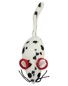 Мягкая игрушка для кошек Мышь велюр в ассортименте 7 5 см 60 шт Триол