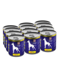 Консервы для собак ягненок с рисом 12шт по 750г Vitanimals