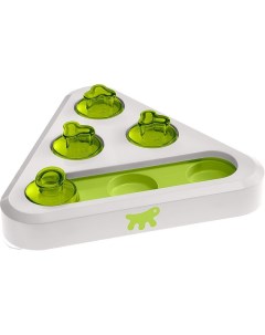 Интерактивная игрушка для собак Trea белый зеленый длина 24 5 см Ferplast
