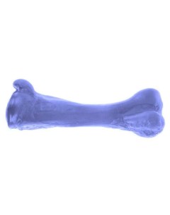 Жевательная игрушка для собак синий 15 8 см 1 шт Зооник