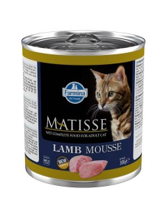 Консервы для кошек Matisse Adult мусс с ягненком 300г Farmina