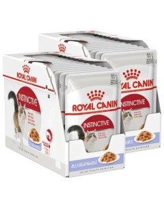 Влажный корм для кошек Instinctive мясо 24шт по 85г Royal canin