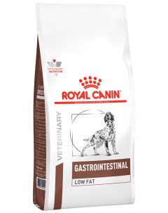Сухой корм для собак Vet Diet Gastro Intestinal Low Fat LF22 птица 1 5кг Royal canin