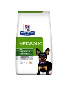 Сухой корм для собак Prescription Diet Metabolic Mini для улучшения метаболизма 1кг Hill`s