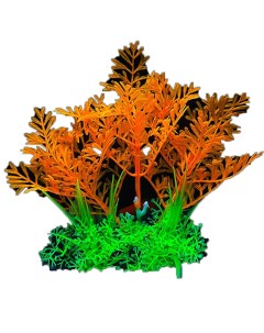 Искусственное аквариумное растение Кустик 00112932 8х5х14 см Ripoma