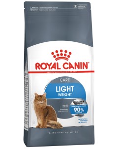 Сухой корм для кошек Light Care для склонных к полноте 0 4кг Royal canin