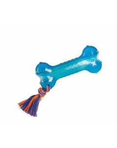 Жевательная игрушка для собак ОРКА косточка большая синяя 23 см Petstages